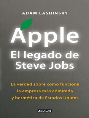cover image of Apple. El legado de Steve Jobs
